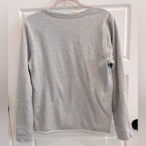 Nordstrom Lips Gray Sweatshirt Medium - Picture 2 of 3